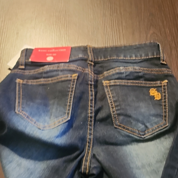 Women's Skinny Jeans - Dark Blue - Picture 6 of 6